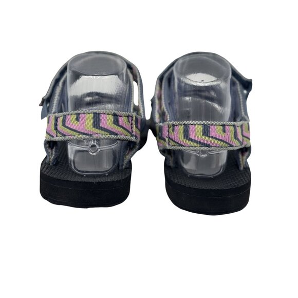 Teva Original Universal Slide Womens Size 9 Blue Multicolor Textural Sandals - Picture 10 of 11